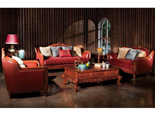 美式家具美式客厅沙发